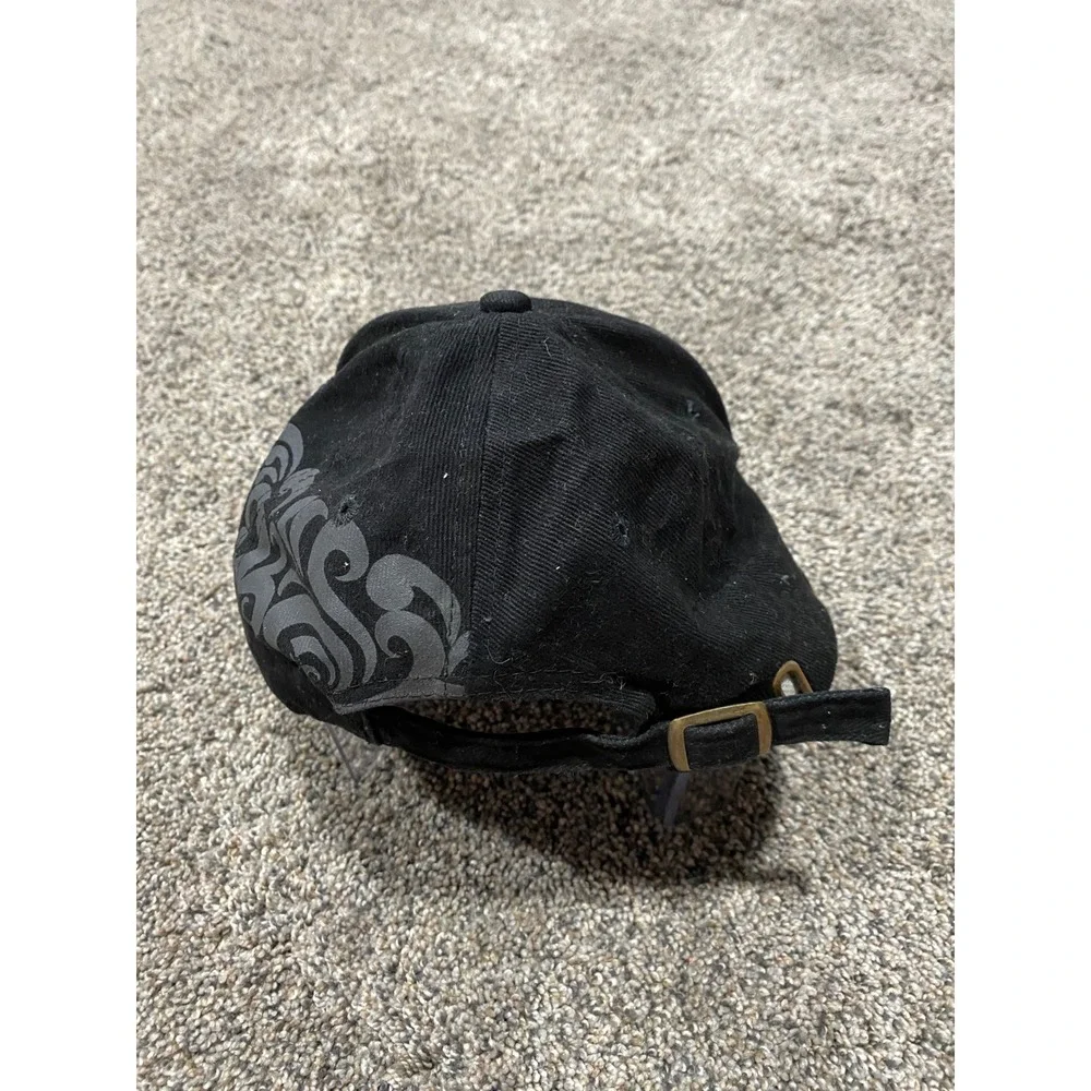Surfware Hat Unisex OSFA Black Good Hawaii Honu Turtle Tribal Swirl Baseball Cap